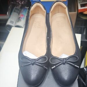 Naturalizer Black Bow Flats for Women